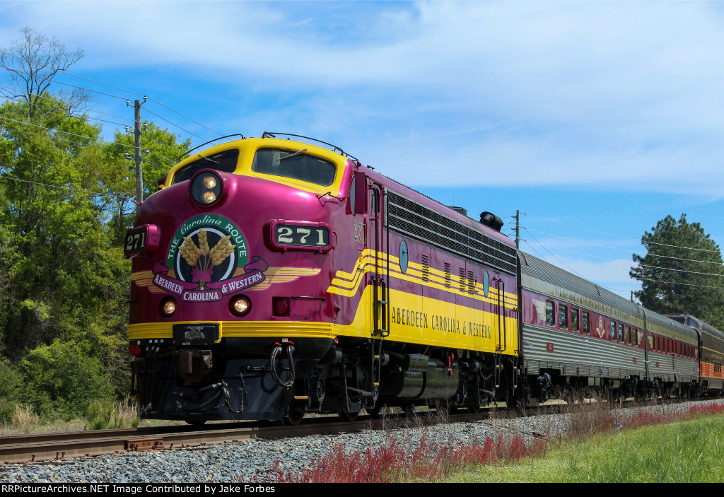 ACWR 271 leading "A Journey in Time".